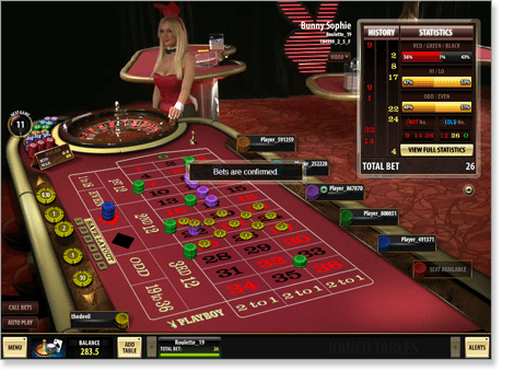 Microgaming and Playboy Live Dealer Roulette Microgaming and Playboy Live Dealer Roulette